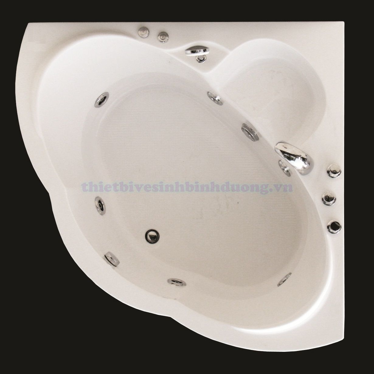 Bồn tắm góc Massage Asia Dragon AD4-1200
